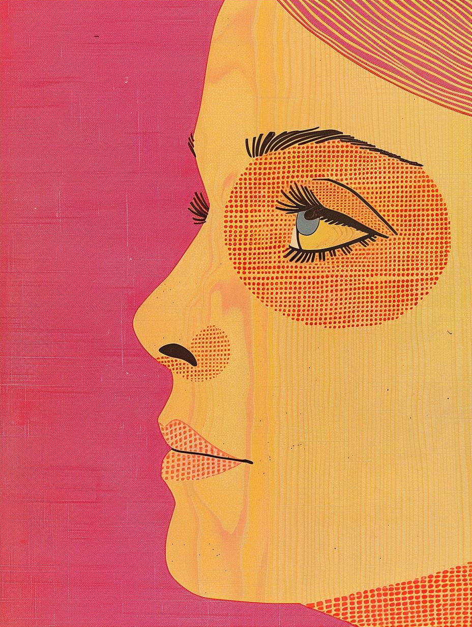 Modernist Pop Art Portrait Grid - Image 4