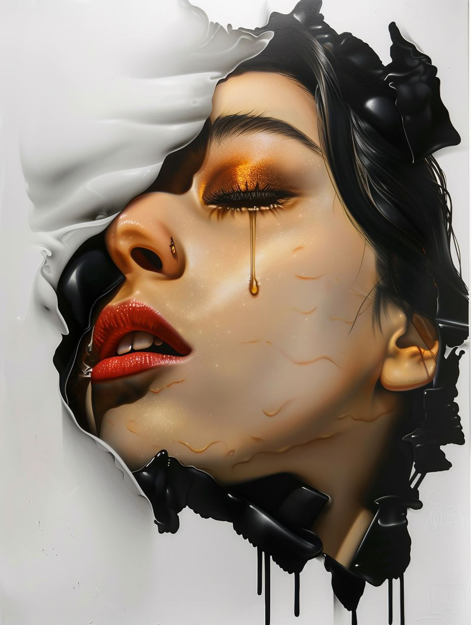 Gilded Fragments of Porcelain Beauty - Image 4