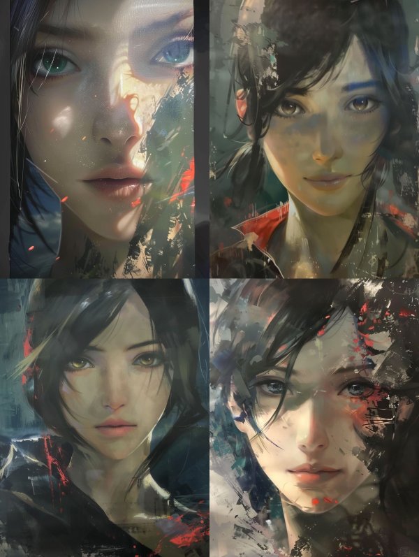 Ethereal Visions of a Digital Muse