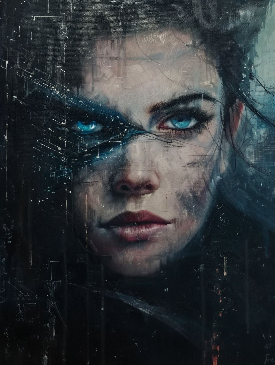 Digital Echoes of a Cybernetic Soul - Image 1