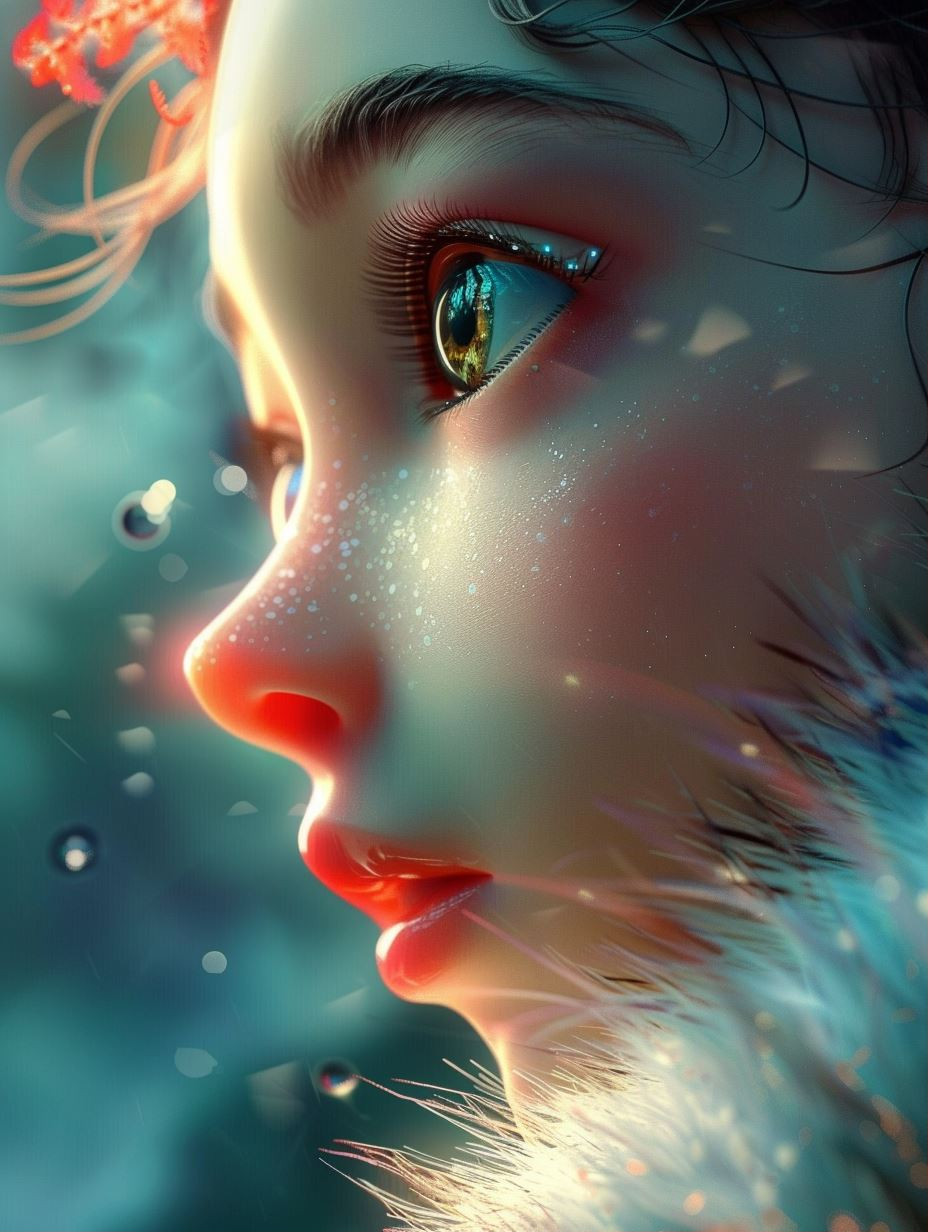 Ethereal Visions of Digital Beauty - Image 1