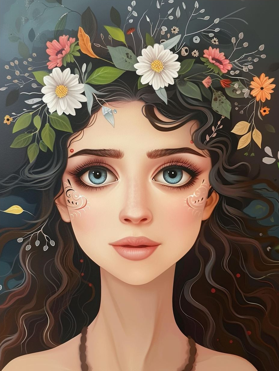 Ethereal Portraits of Dreaming Women - Image 4
