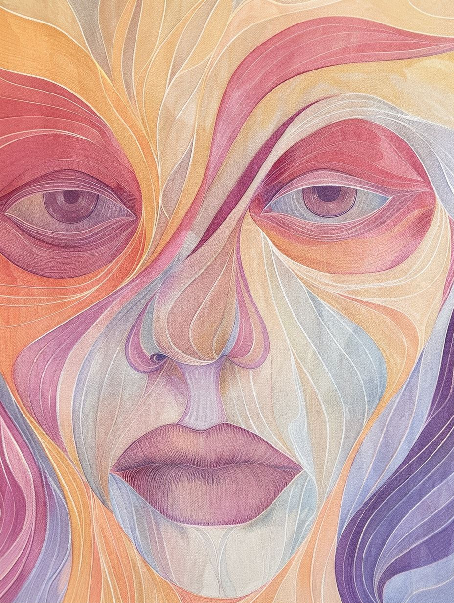 Fluid Dreams of Ethereal Faces - Image 1
