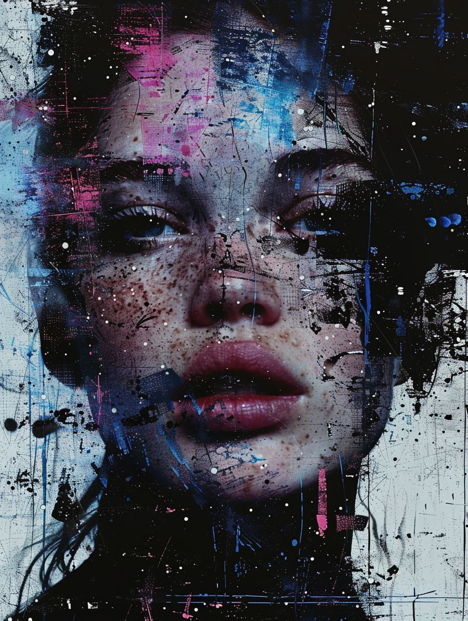 Digital Fragments of a Neon Soul - Image 3