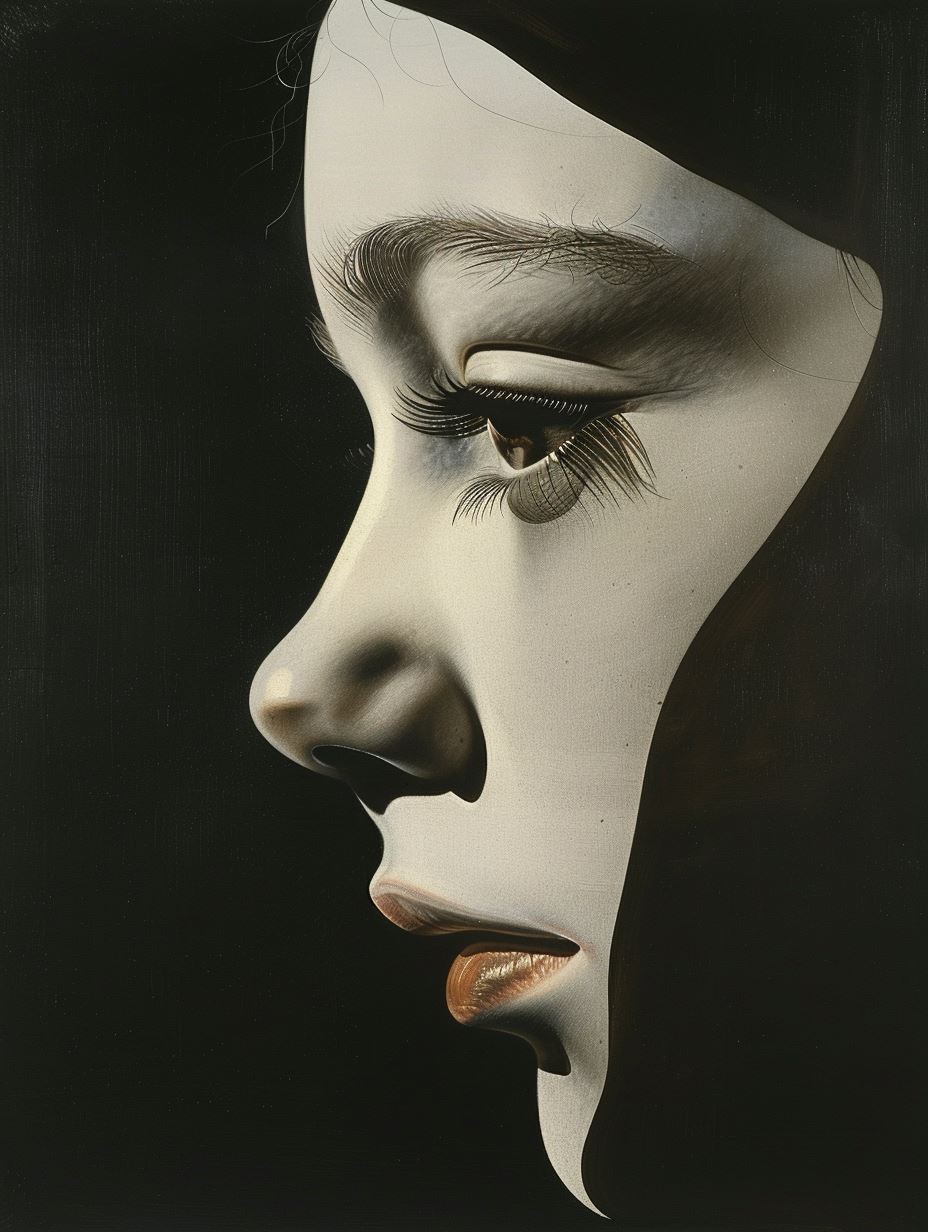 Velvet Shadows Portrait - Image 2