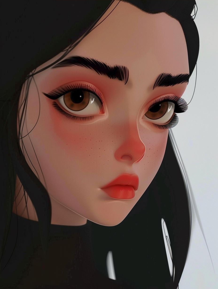 Soft Stylized Digital Portraiture - Image 3