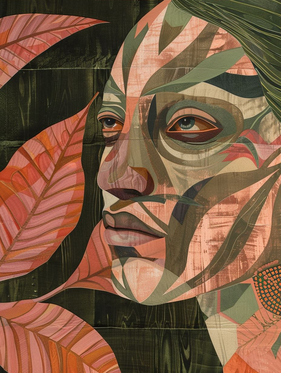 Abstract Earthy Portrait Studies - Image 3
