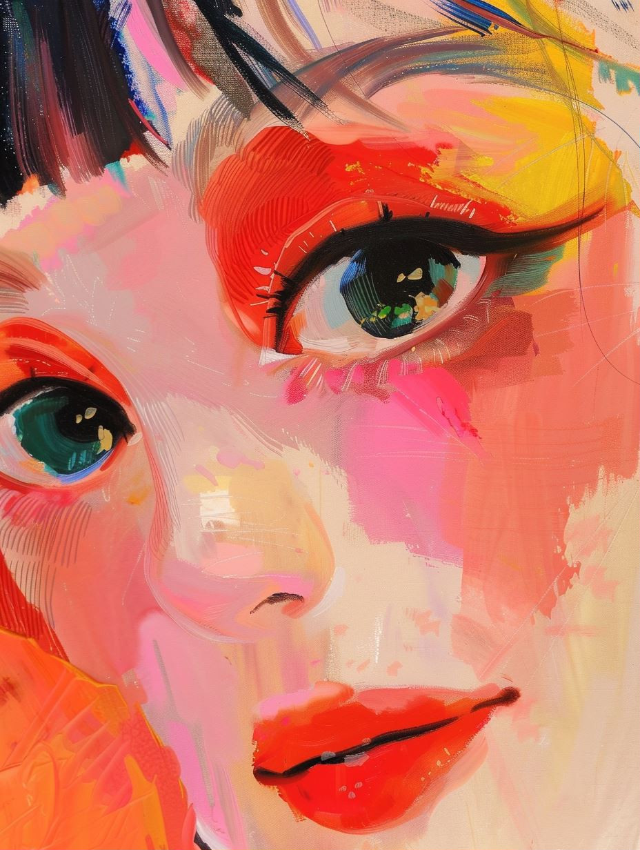 Vibrant Visions of Feminine Beauty - Image 1