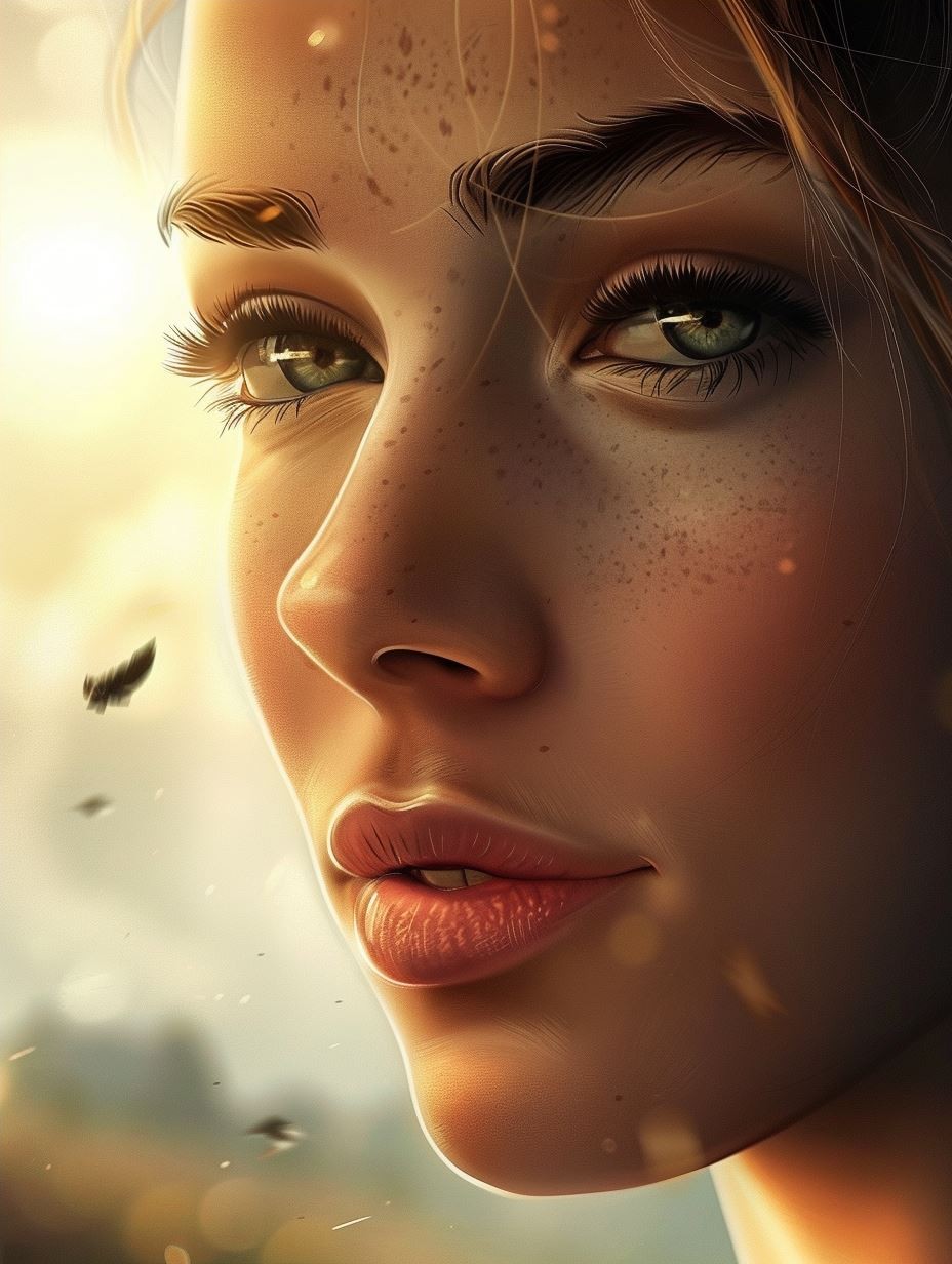 Golden Hour Glow: Ethereal Beauty Portraits - Image 4