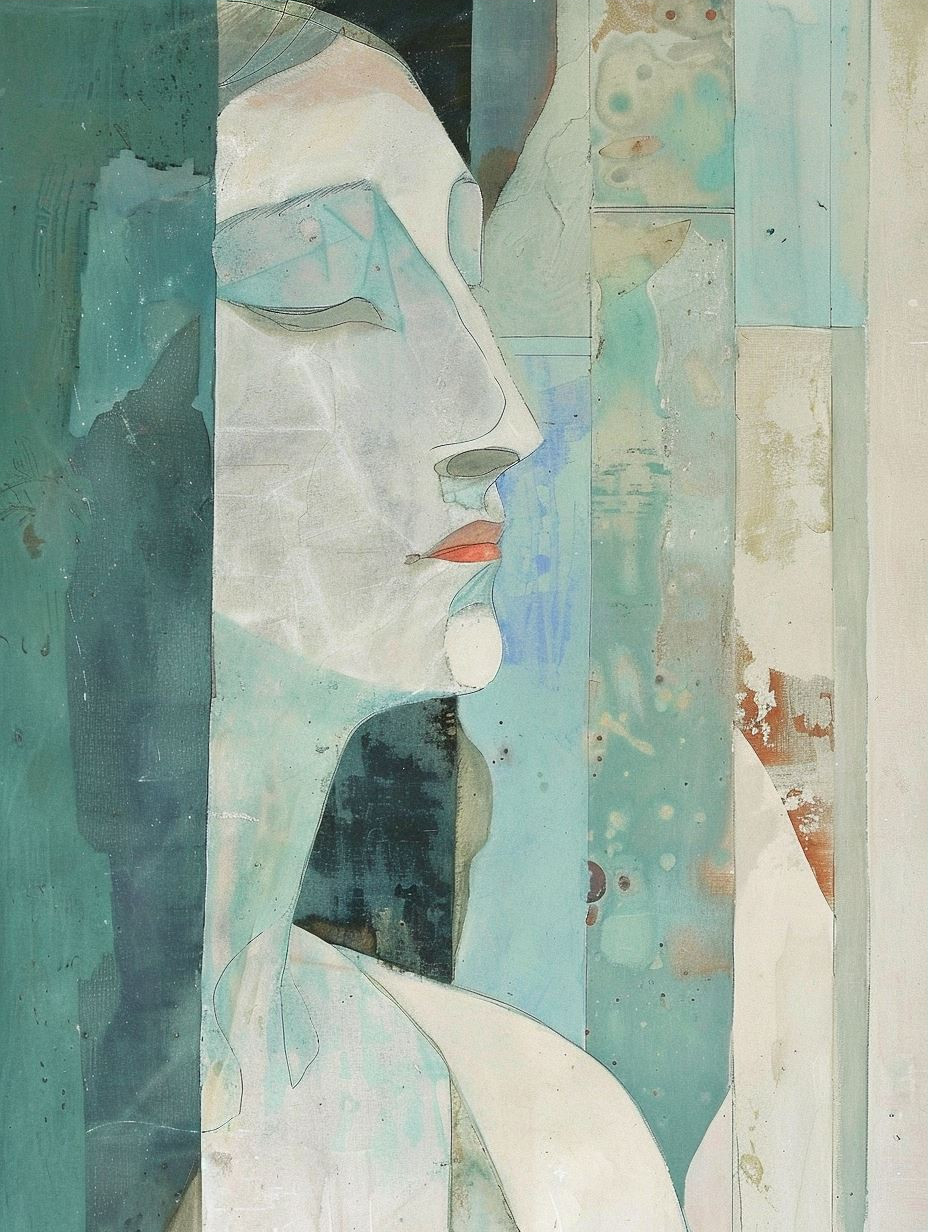 Fragments of a Teal Gaze - Image 3