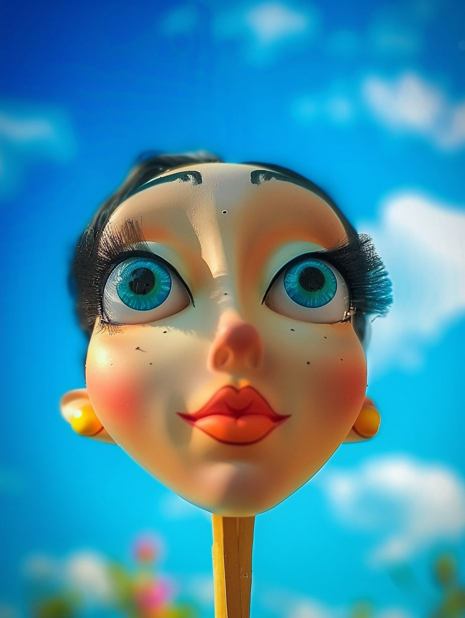 Surreal Dreams of Azure Gazes - Image 2