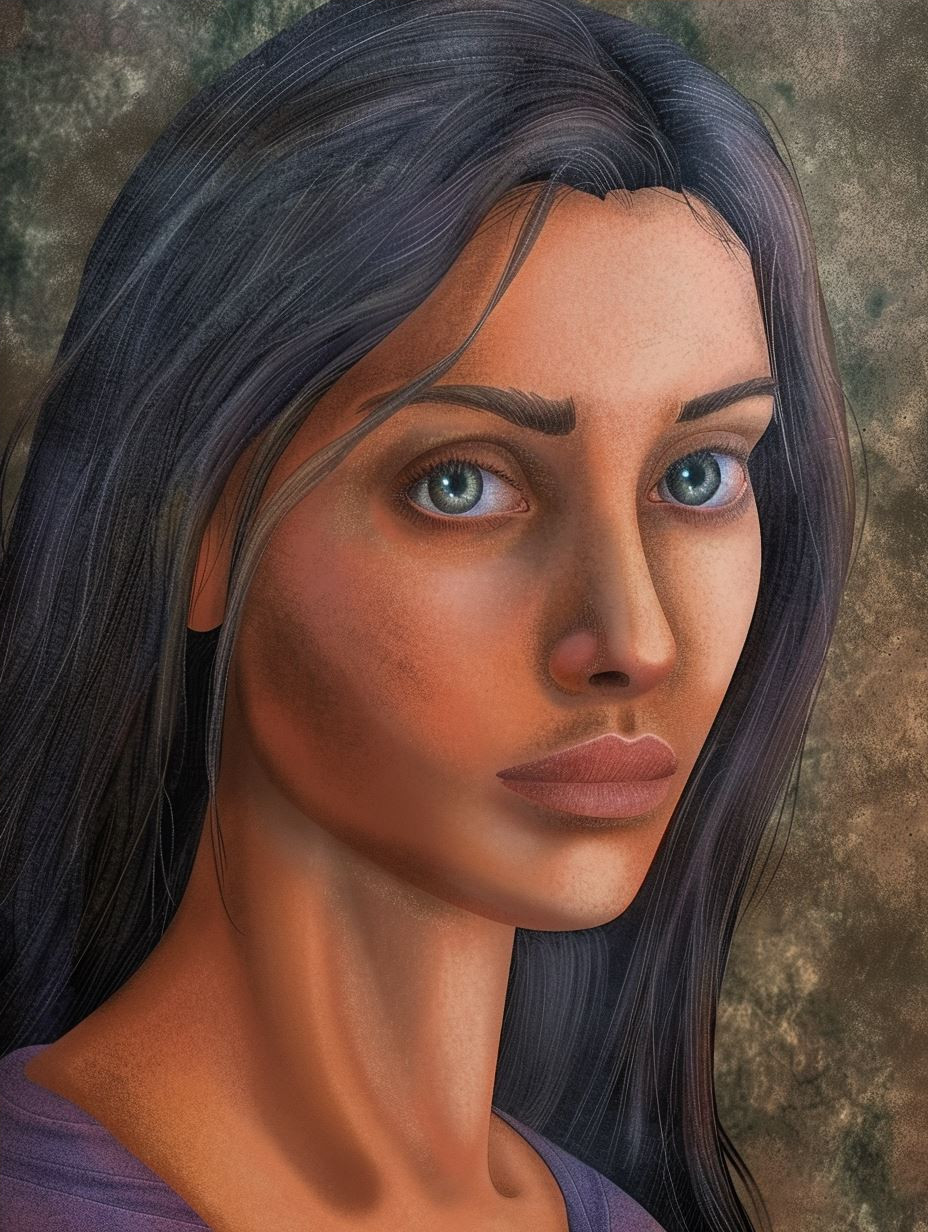 Ethereal Renaissance Portrait Study - Image 4