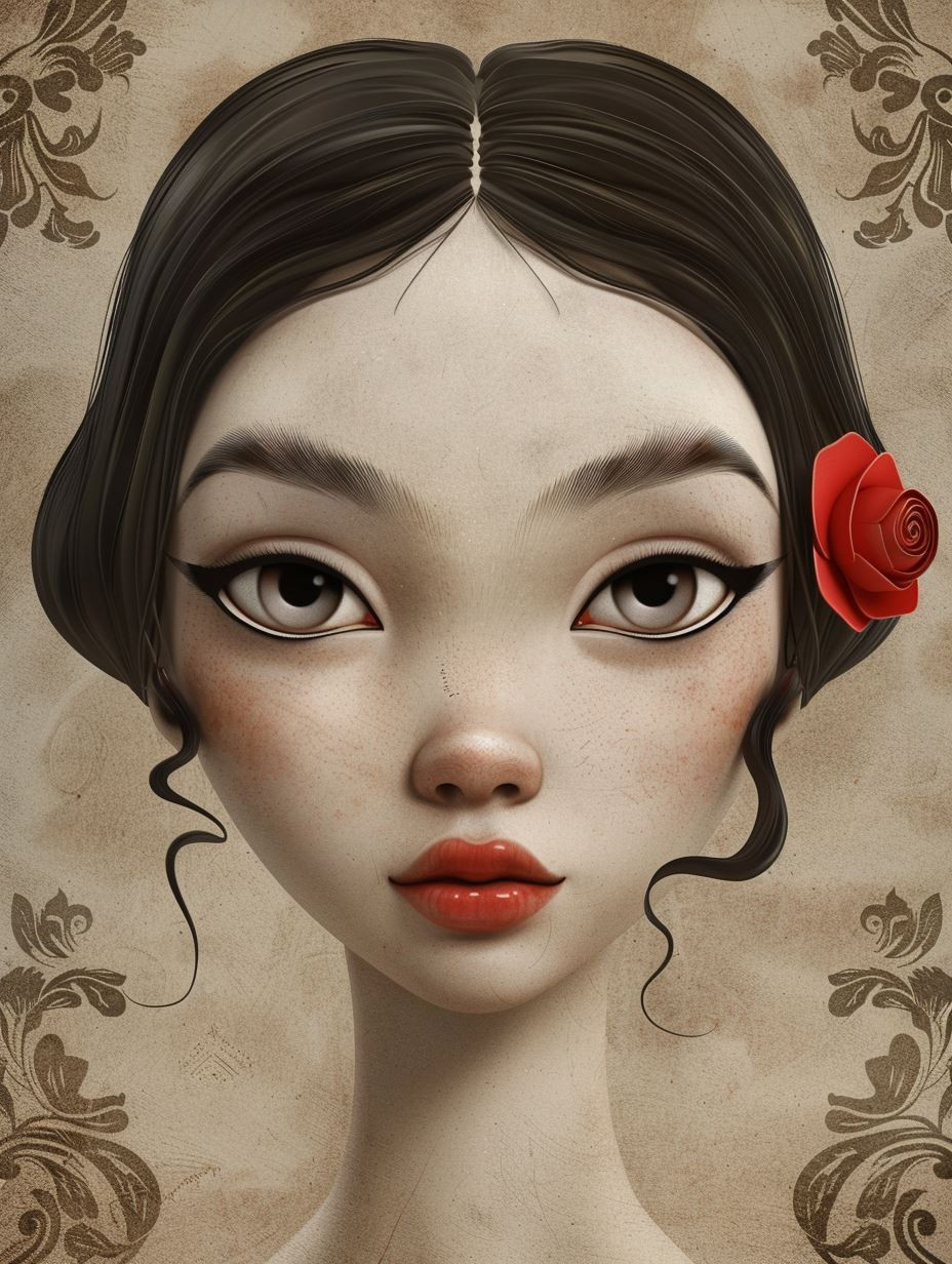 Ethereal Porcelain Doll Portraits - Image 3