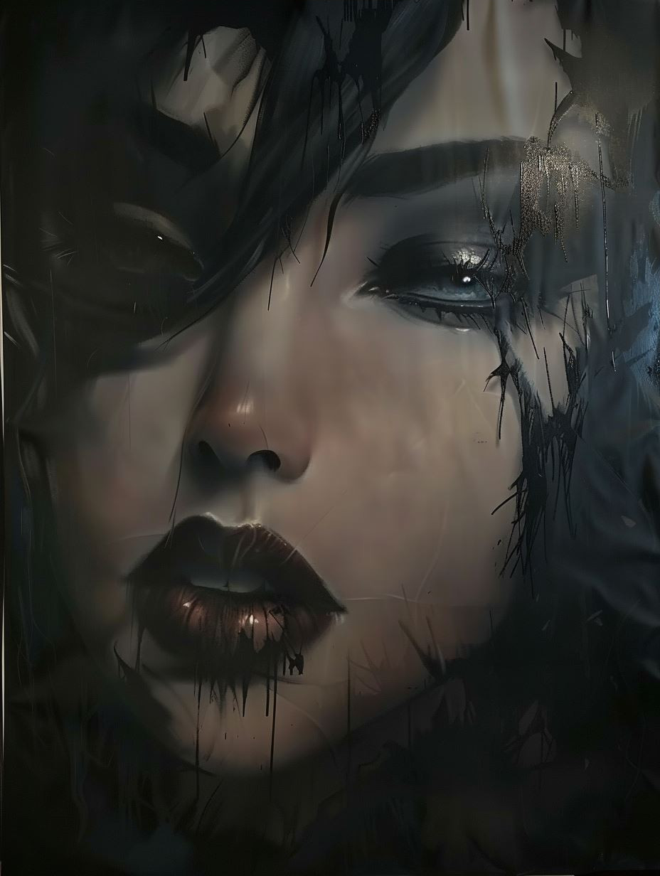 Melancholic Azure Gaze - Image 3