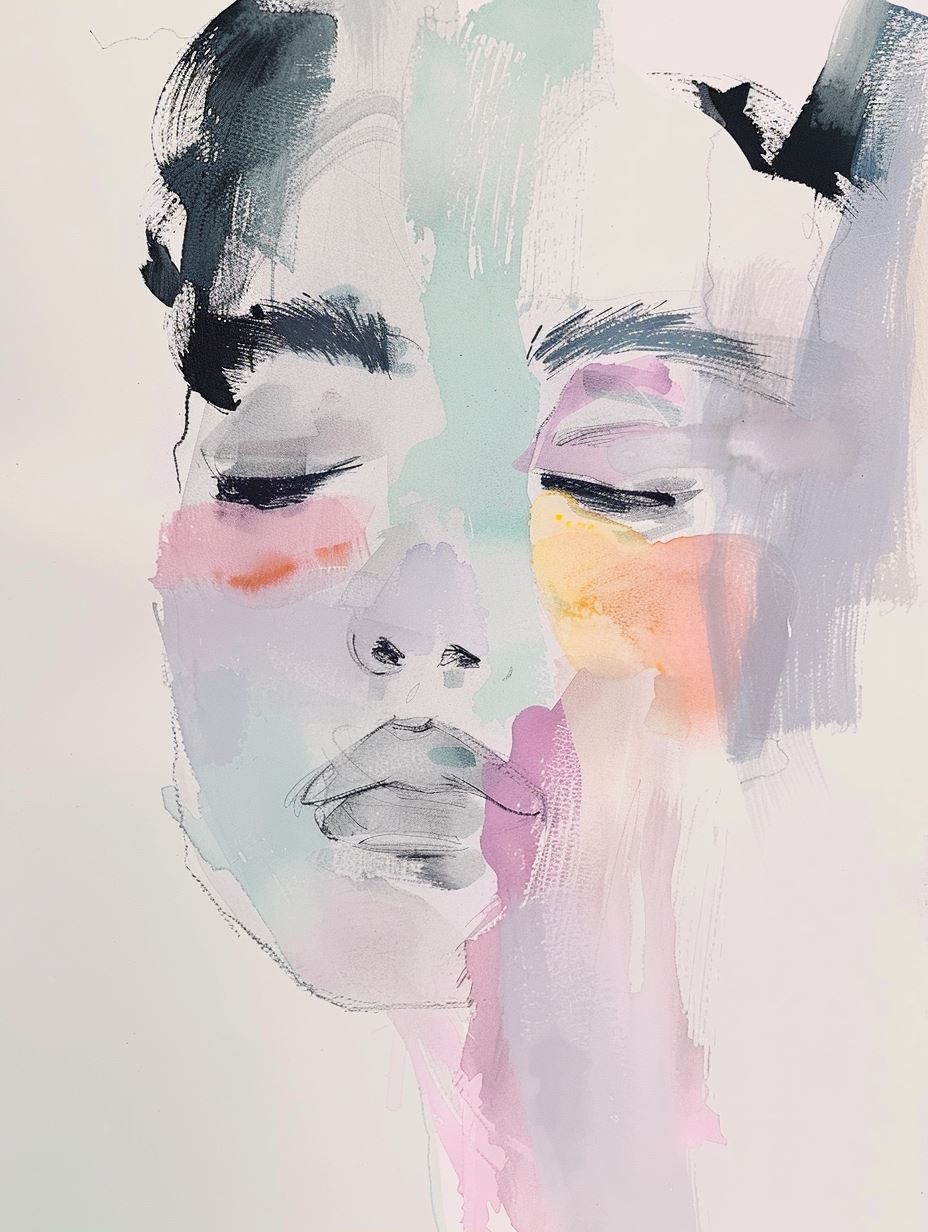 Whispers of Pastel Portraits - Image 2