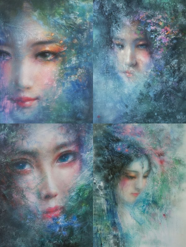Ethereal Whispers of Azure Dreams