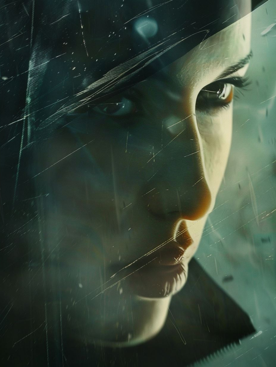 Cinematic Cyberpunk Portrait Series - Image 2