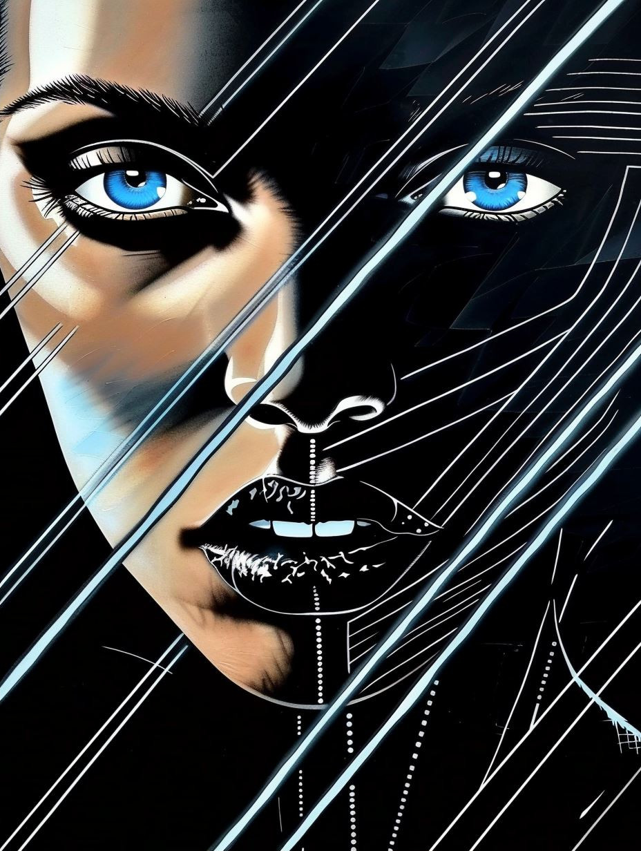 Cybernetic Gaze Digital Portraits - Image 2