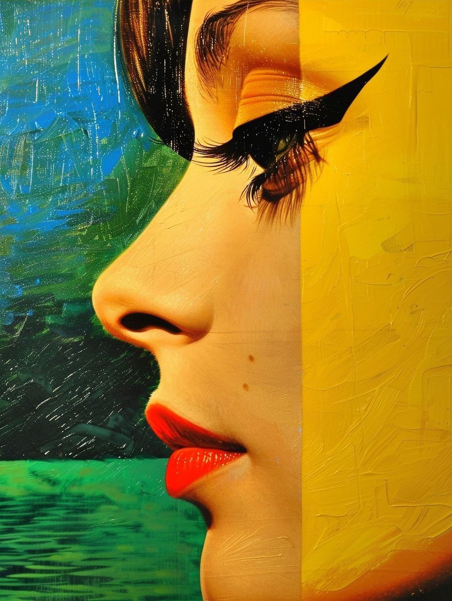 Neon Pop Art Portrait - Image 3