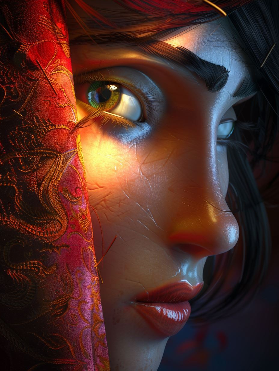 Ethereal Cinematic Portrait Studies - Image 4