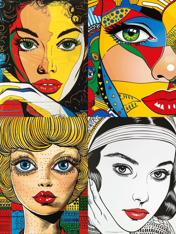 Vibrant Visions of Modern Womanhood