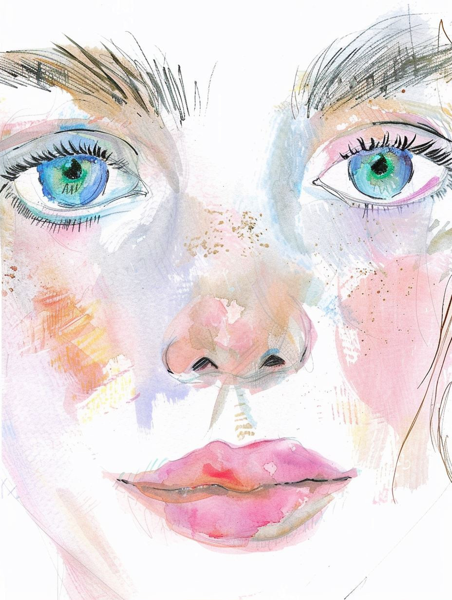 Prismatic Watercolor Dream - Image 2