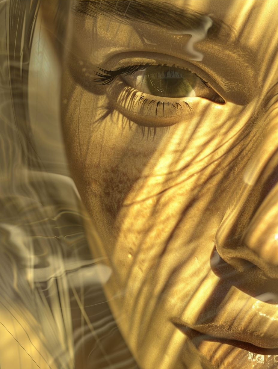 Fragmented Echoes of Golden Light - Image 3