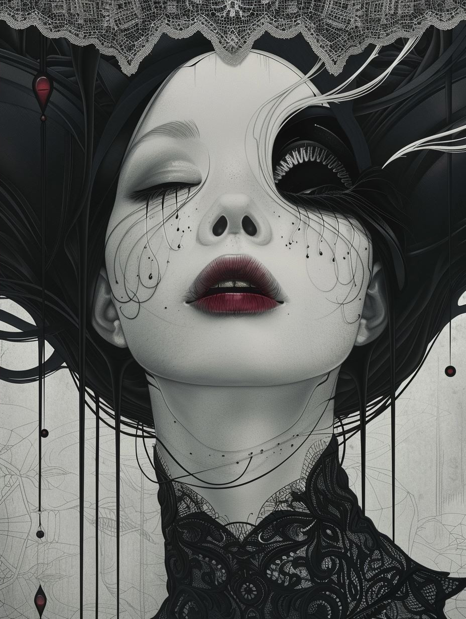 Ethereal Gothic Surrealist Portraits - Image 4