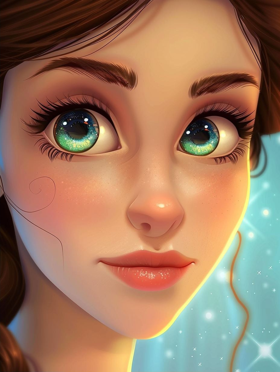 Radiant Dream Portrait - Image 2
