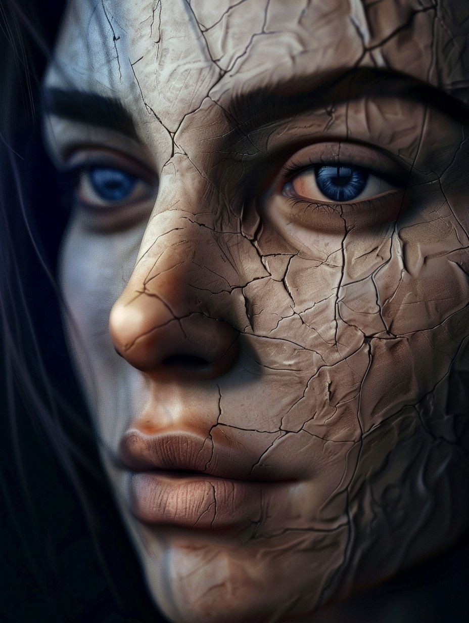 Ethereal Portraits of Cracked Beauty - Image 1