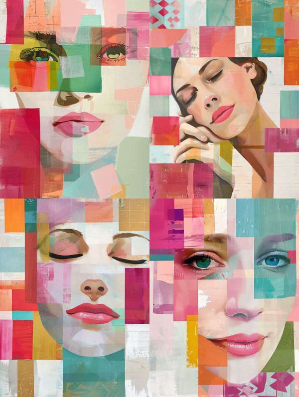 Fragmented Dreams of Feminine Grace