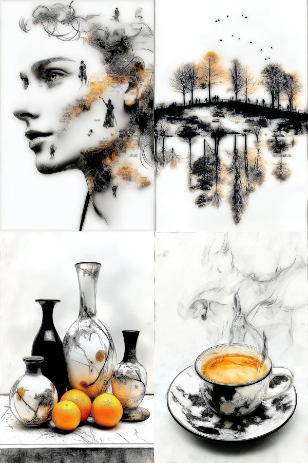 Whispers of Ink and Gold