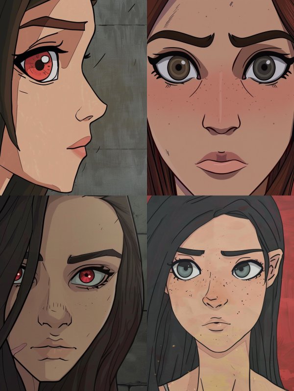 Expressive Character Design Study