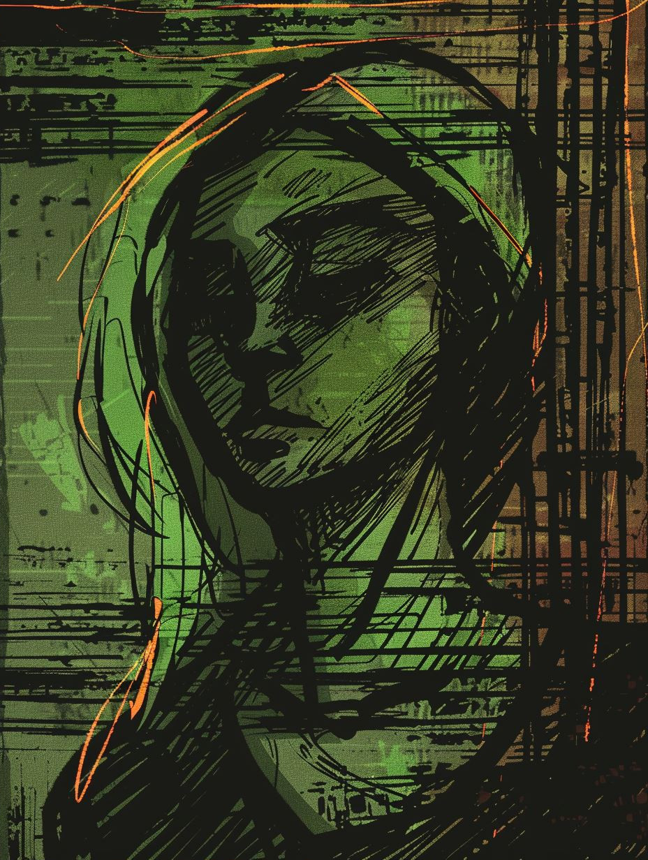 Cybernetic Soul in Gritty Green - Image 2