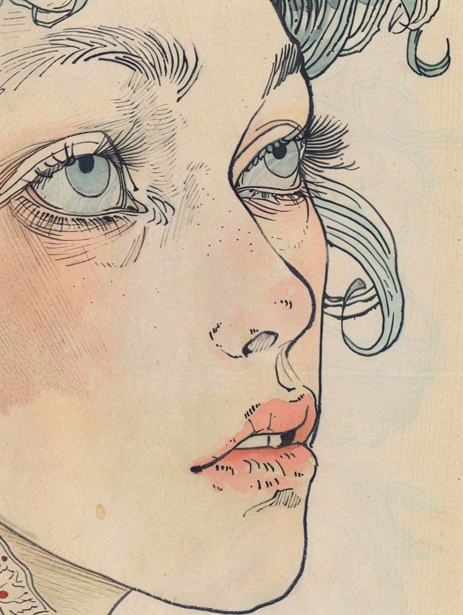 Ethereal Visions of Art Nouveau Beauty - Image 1