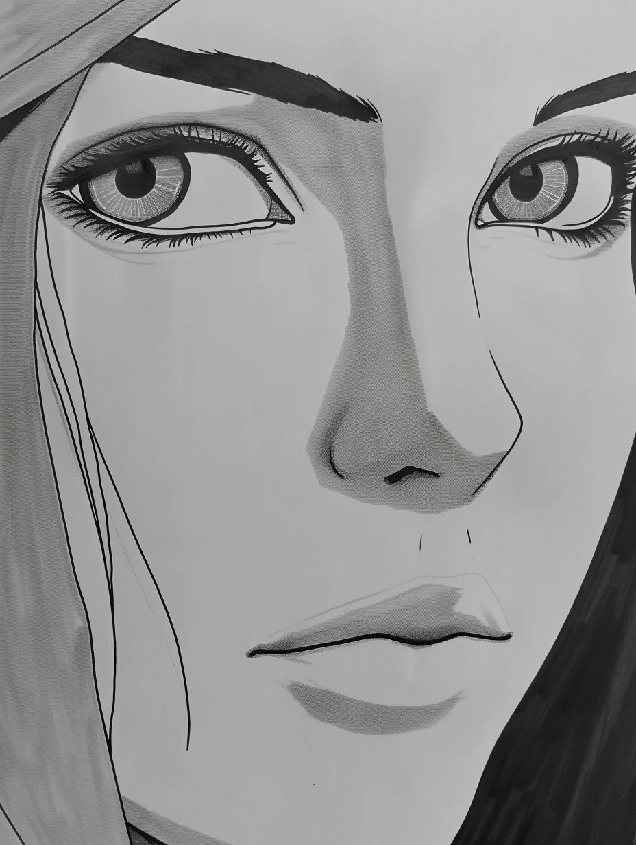 Diverse Anime Style Portrait Studies - Image 4