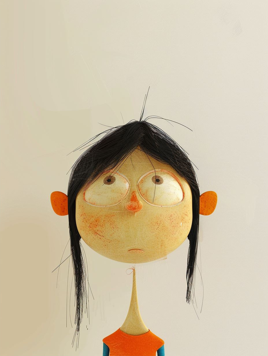 Fragile Melancholy in Pale Tones - Image 2