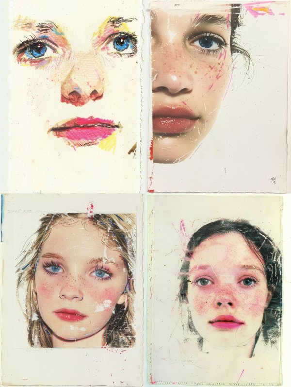 Fragmented Gazes: A Study of Feminine Portraits