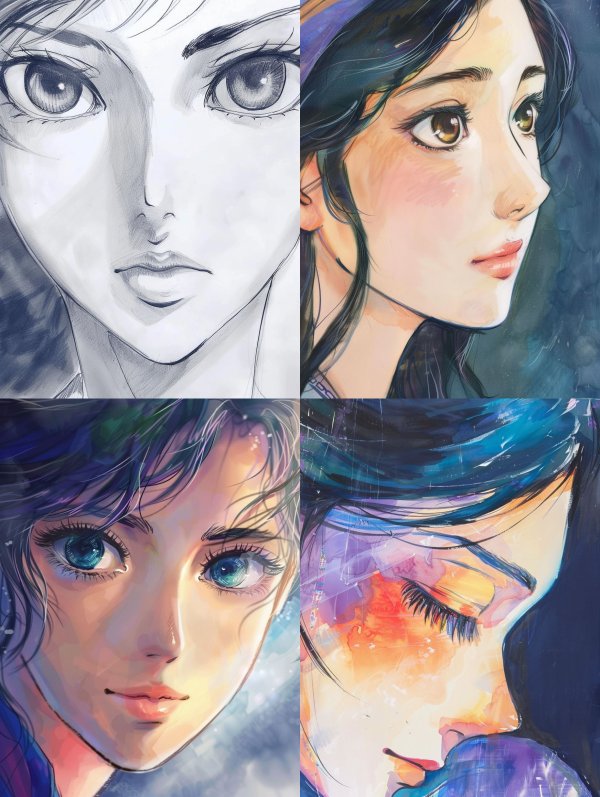 Four Visions of Anime Artistry