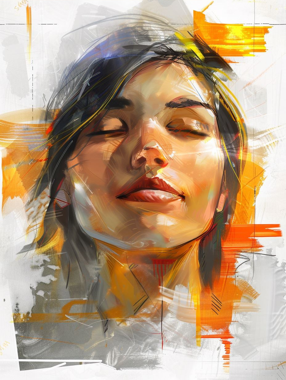 Whispers of the Soul: Digital Portraits - Image 3