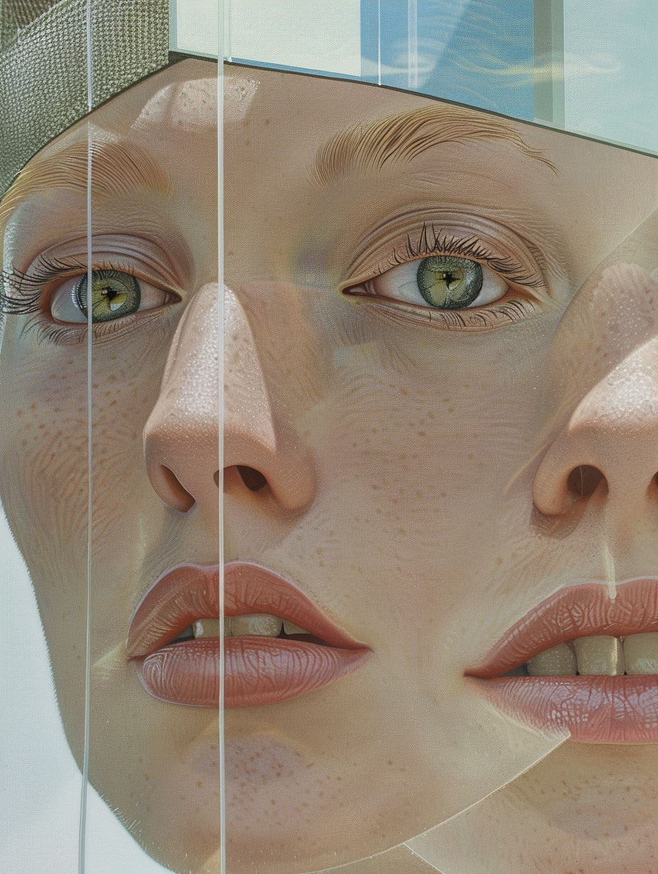 Fragmented Beauty: A Digital Collage - Image 3