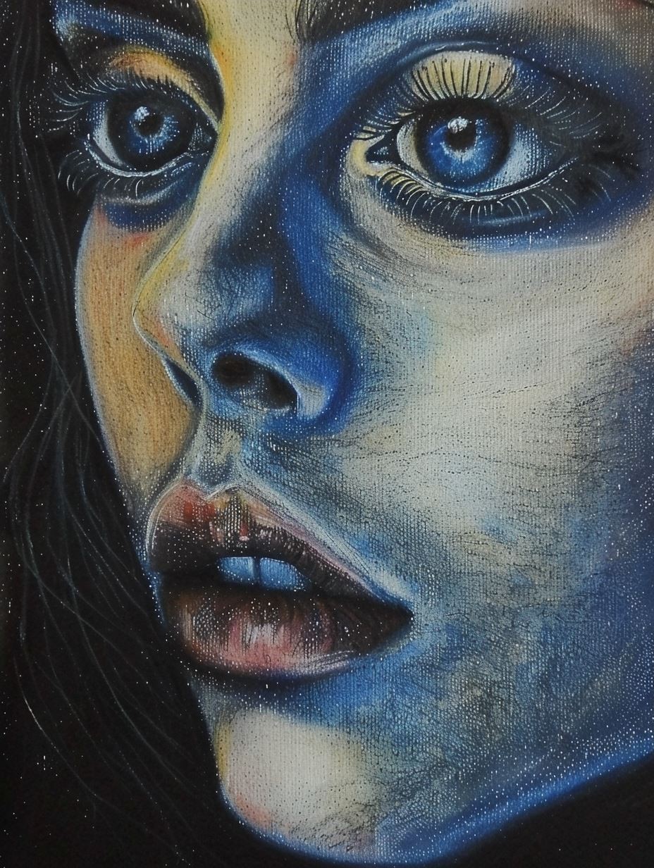 Ethereal Blue Hooded Gaze - Image 3