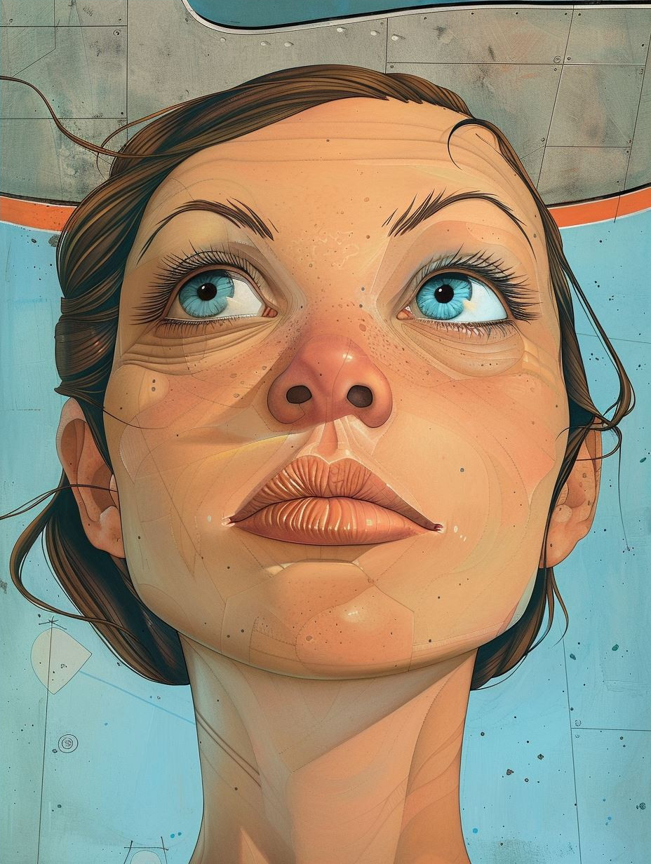 Surrealist Digital Portrait Studies - Image 4