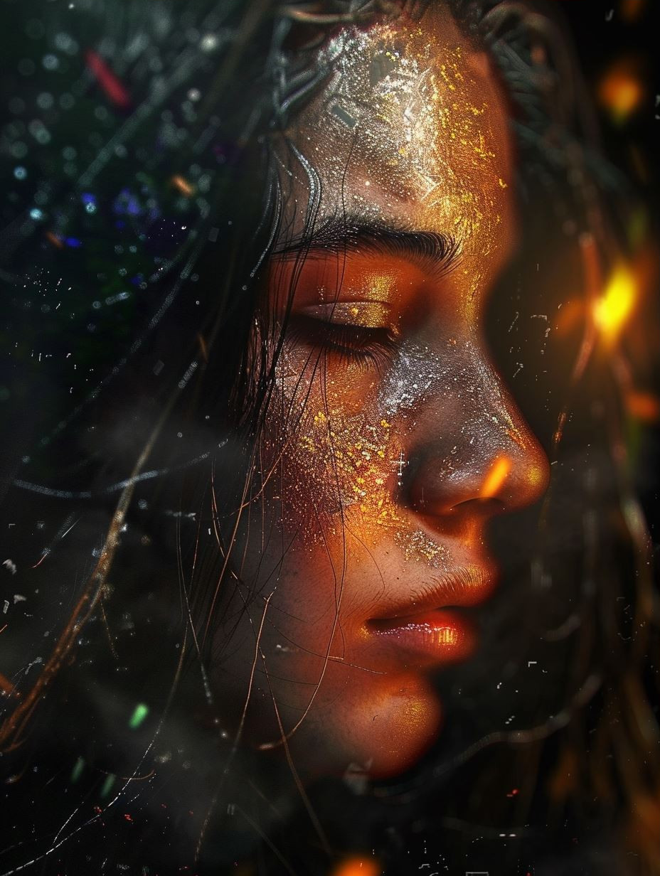 Molten Core Ethereal Portrait - Image 3