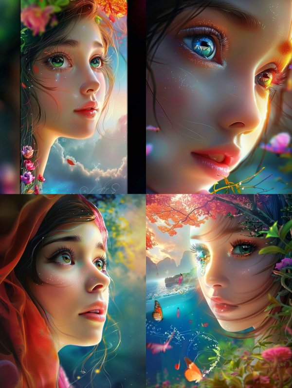 Ethereal Visions of Enchanted Beauty