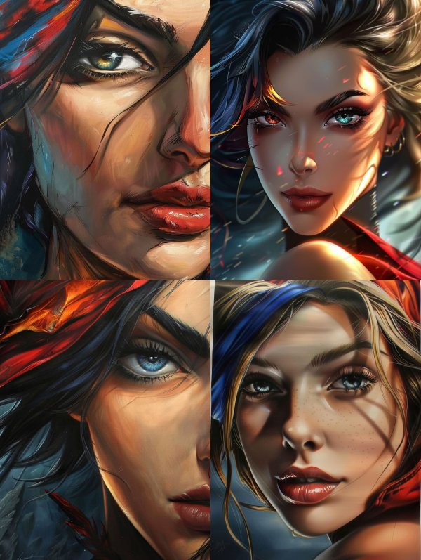 Mystic Gaze Cinematic Portraits