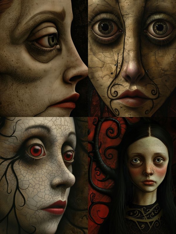 Haunting Echoes of Surreal Sorrow
