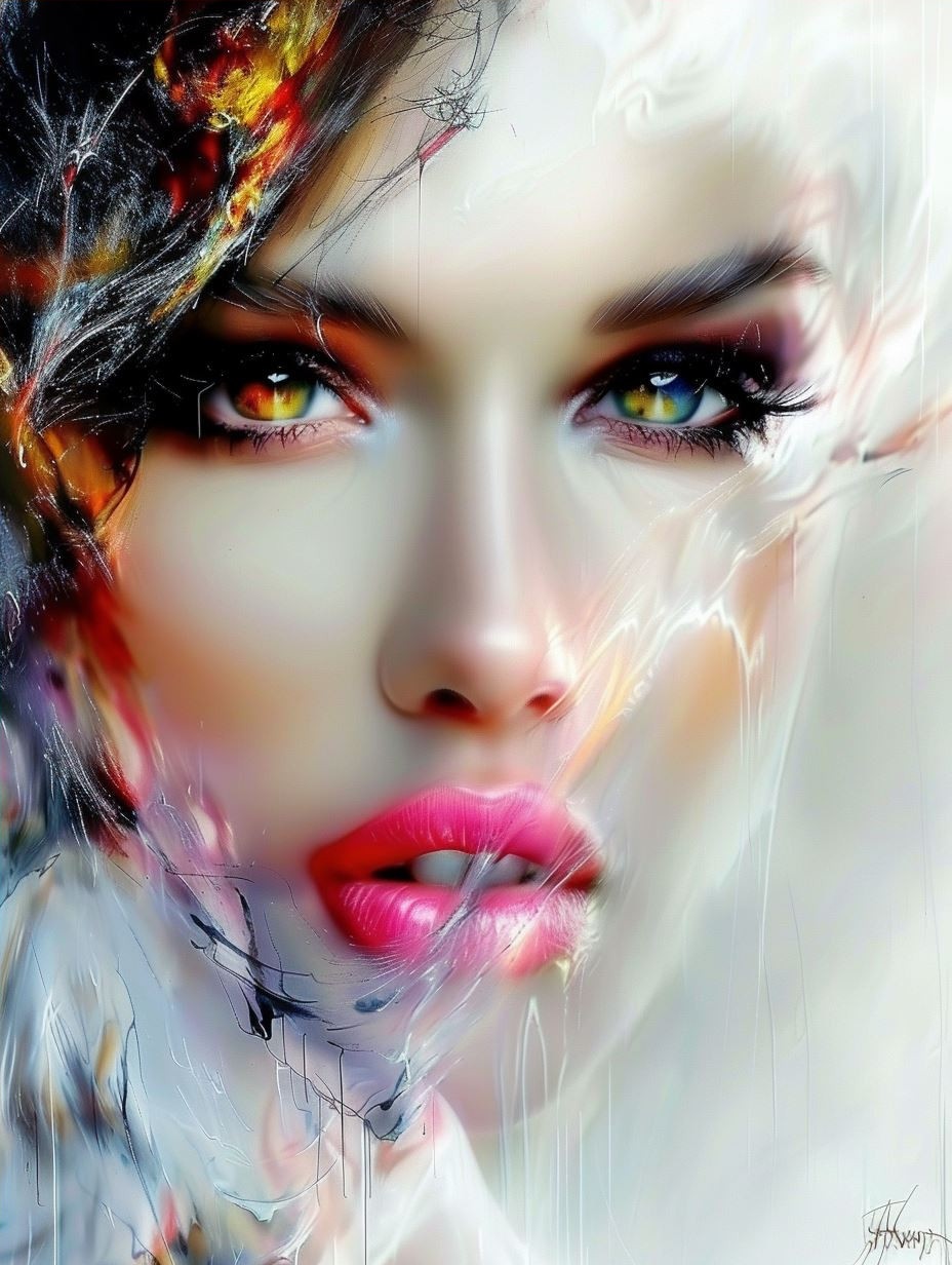 Ethereal Prism Portrait Fusion - Image 4