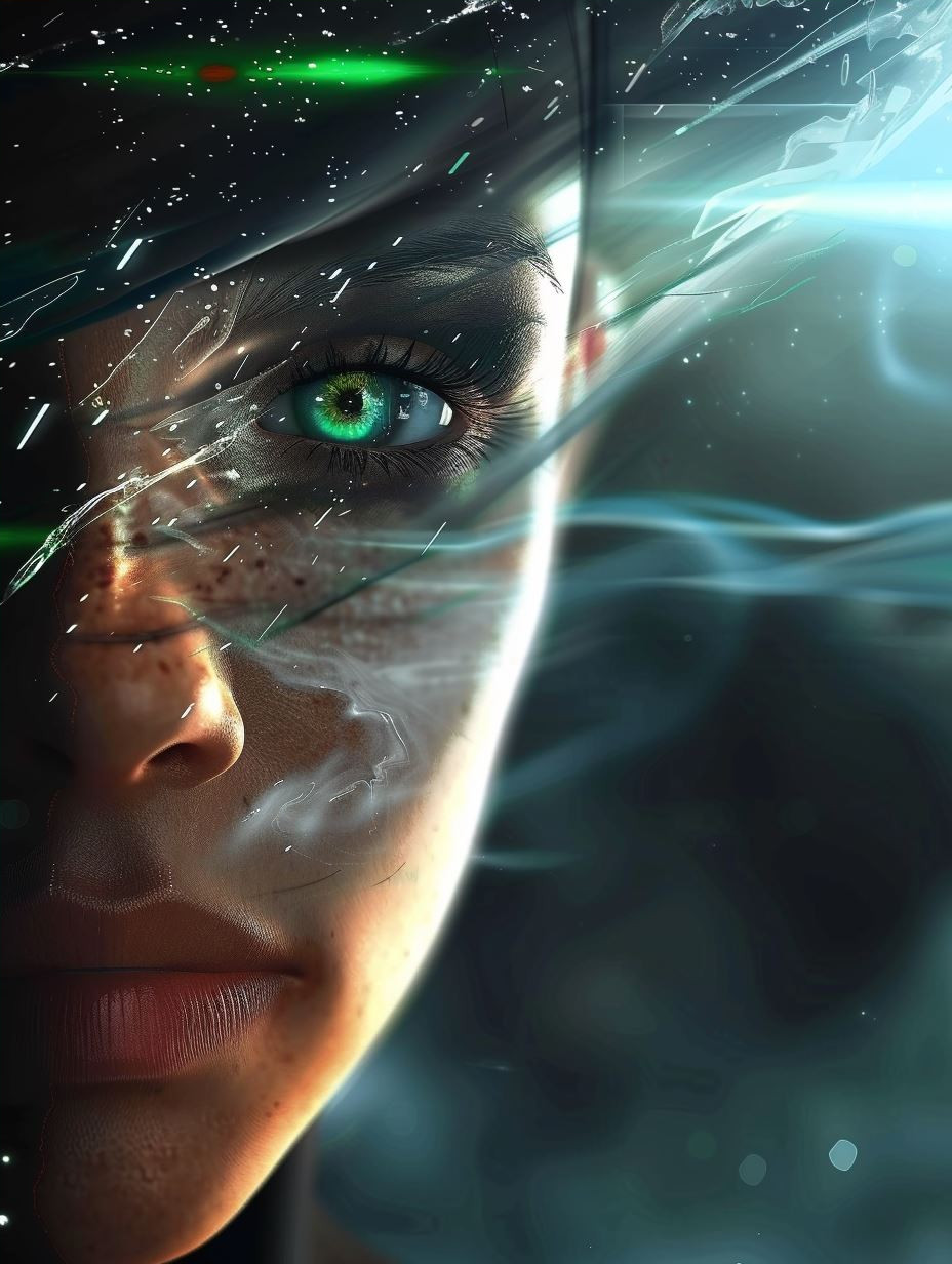 Ethereal Cybernetic Vision Portraits - Image 4