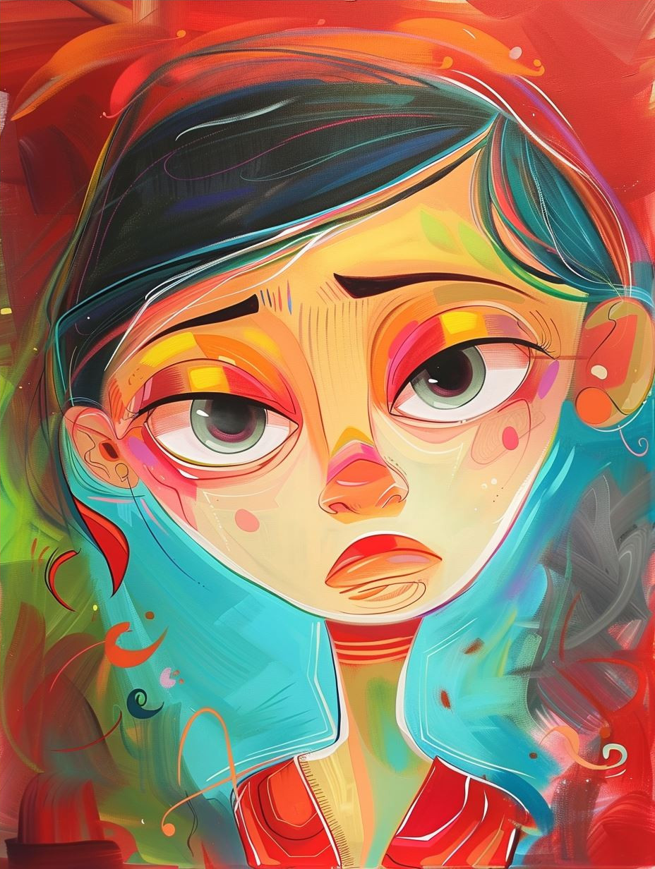 Emotional Digital Portrait Study - Image 4
